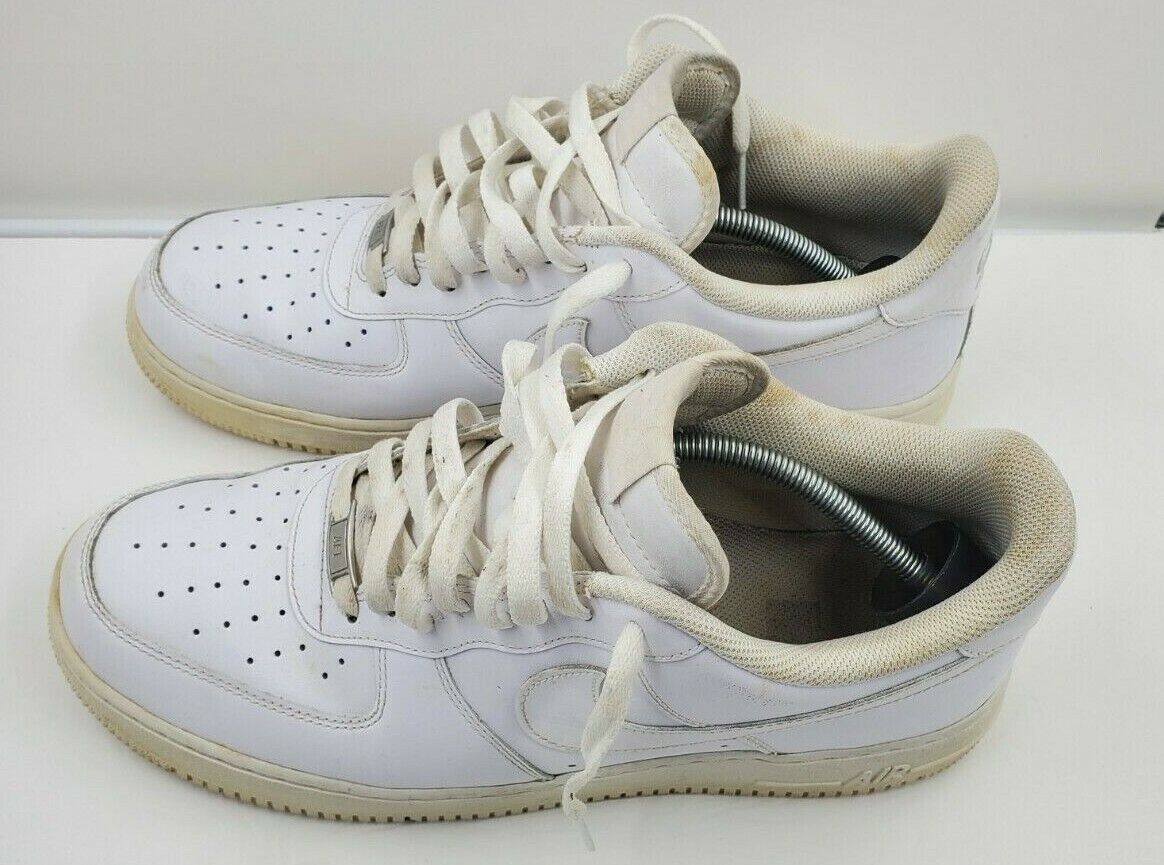 Nike Air Force 1 '82 White 318122-111 Men's Size 12 Pre Owned