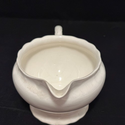 POPE GOSSER China Creamer/Pitcher Stamped Sterling SE-Solid White-VINTAGE - Picture 9 of 12
