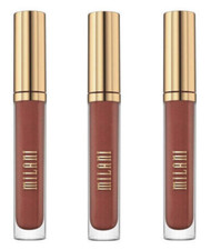 New (3) MILANI AMORE SHINE Liquid Lip Color Lip Gloss #02 Tenderness