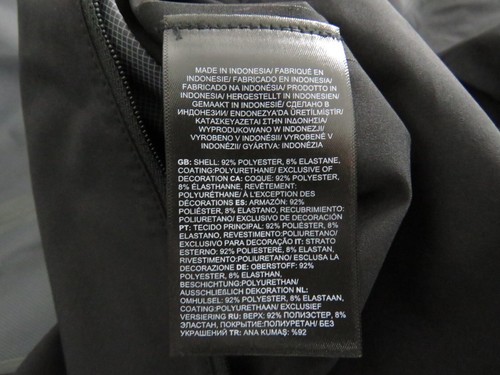 Mens North Face Active Stretch Rain Shell Dryvent Waterproof Hoodie Jacket Black - Picture 14 of 15