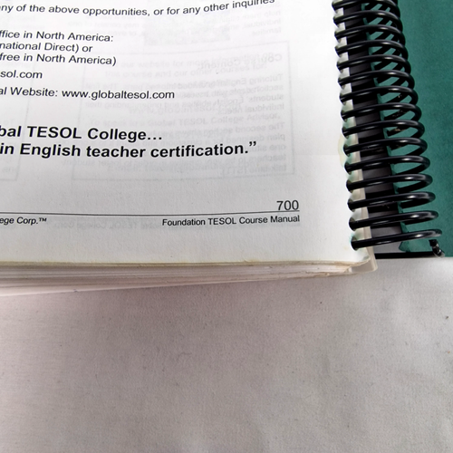 Tesol Teach English Worldwide, Foundation Course Manual, 700 pages - Picture 9 of 13