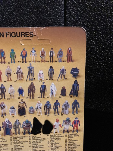 1983 Kenner Star Wars Luke Jedi 65 Back a Debut Cardback Tru Sticker Moc Vintage - Picture 8 of 12