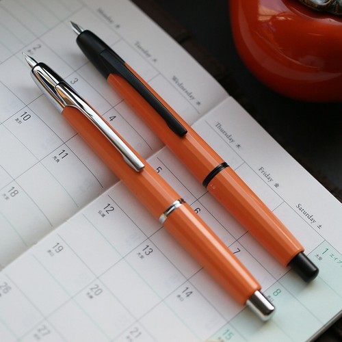 MAJOHN A2 Press Fountain Pen Retractable EF Nib Resin Writing Office Ink PenYuwZ - Picture 11 of 21
