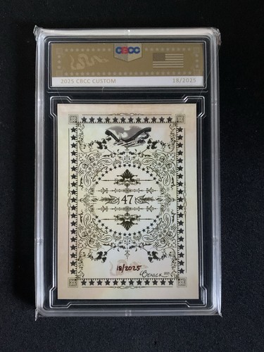 Donald Trump Custom Card - Allen & Ginter Style Parody - #’d /2025 ~ Encased - Picture 2 of 4