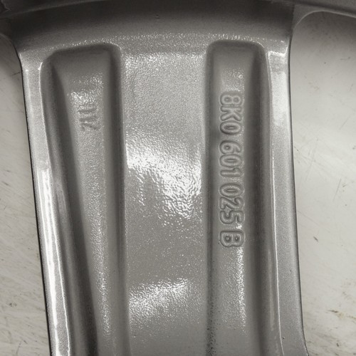 AUDI A4 B8 8K 17" SILVER ALLOY WHEEL RIM OEM 8K0601025B GENUINE X1 - Picture 13 of 18