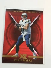 F60605   2017 Panini XR Red #54 Philip Rivers CHARGERS/299