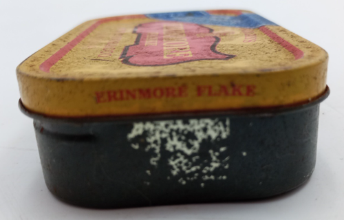 Vintage Murrays Erinmore Flake Pipe Tobacco Collectors Tin Empty 9.5x5.5x2.2 cm - Picture 7 of 10