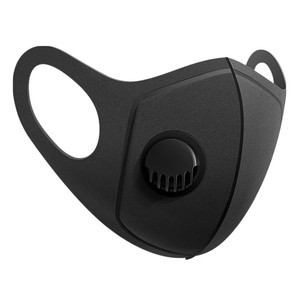 Reusable Masque/ Mask with Filters Valved Anti Fog Cloth Washable Anti Dust