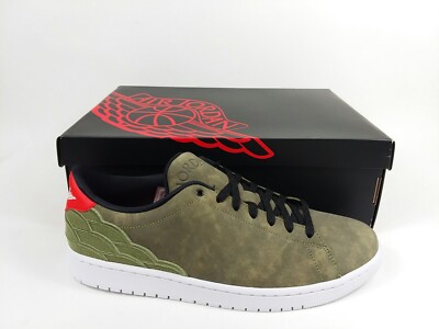 Nike Air Jordan 1 Centre Court Oil Green Sneakers DJ2756-300