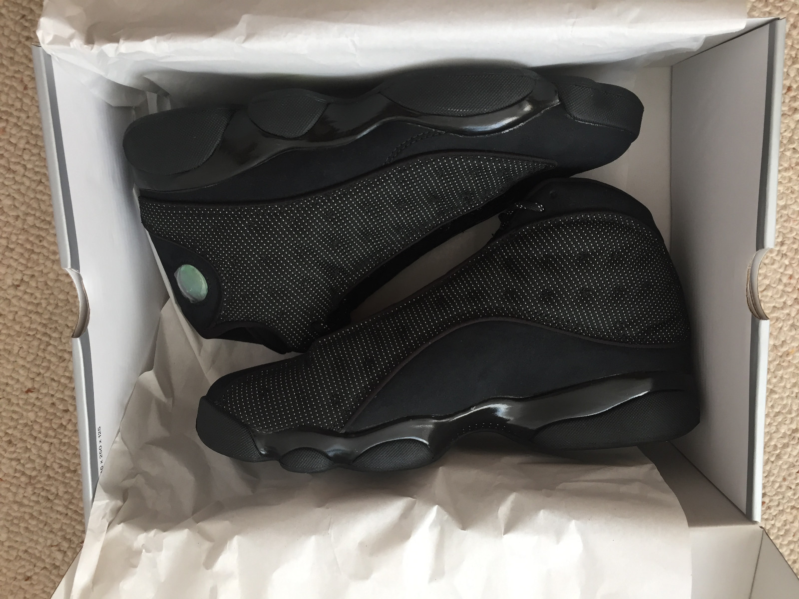 BNIB NIKE AIR XIII JORDAN 13 XIII AIR noir CAT RETRO Taille UK9 US10 VERY RARE ABLOH lot 535ed2 BNIB NIKE AIR XIII JORDAN 13 XIII AIR noir CAT RETRO Taille UK9 US10 VERY RARE ABLOH lot 535ed2