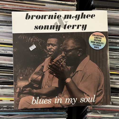 Brownie McGhee & Sonny Terry - Blues In My Soul NEW Sealed Colored Vinyl LP