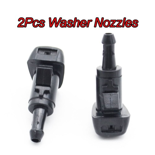 2Pcs Front Windshield Wiper Washer Hood Jet Nozzle For Hyundai Accent 2011-2017 - Picture 6 of 10