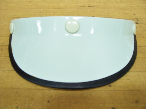 Vintage NOS Fiberglass Motorcycle Helmet Visor Vizor Bill Buco Bell McHal - Bild 1 von 3