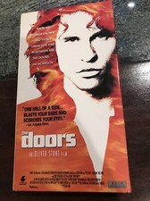 The Doors An Oliver Stone Film VHS. 1991 Val Kilmer Meg Ryan Jim Morrison Story