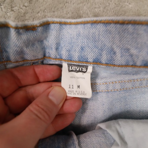 Levi's Vintage 532 Women's Junior's Light Wash Jeans Made in USA size 11M 30x32 - Picture 3 of 9