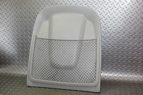 13-16 A4 Gray Plastic R RH Right Passenger Seat Rear Pocket Storage OEM Net OE