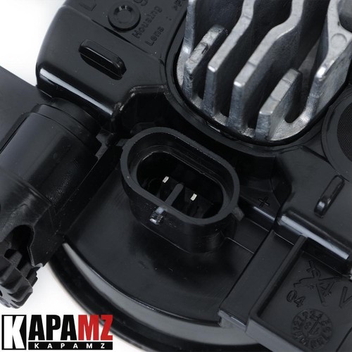 Conjunto de luz antiniebla de lámpara de señal de giro con kit de cable de cubierta para Ford Mustang 2015-2017 - Imagen 12 de 20