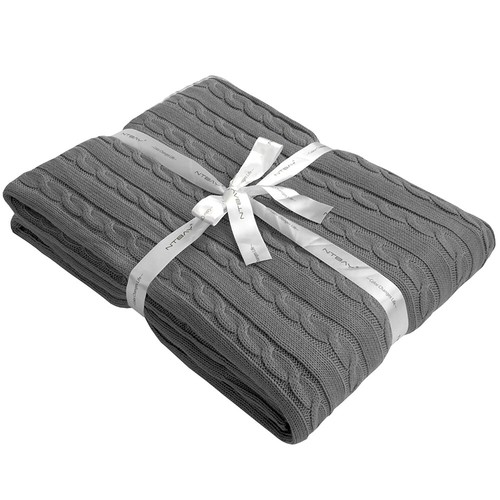 NTBAY 100% Cotton Blanket Weighted Warm Good Craftsmanship 14 Colors Throw Twin - Picture 35 of 108