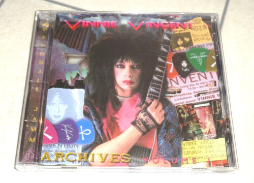 Vinnie Vincent Archives Volume 1 CD Speedball Jamm Super Rare Hard Rock Kiss