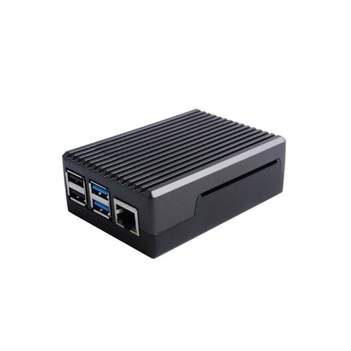 AAAwave ODS716 Aluminium Alloy Cooling Case for Raspberry Pi 4B - Black - Afbeelding 3 van 4