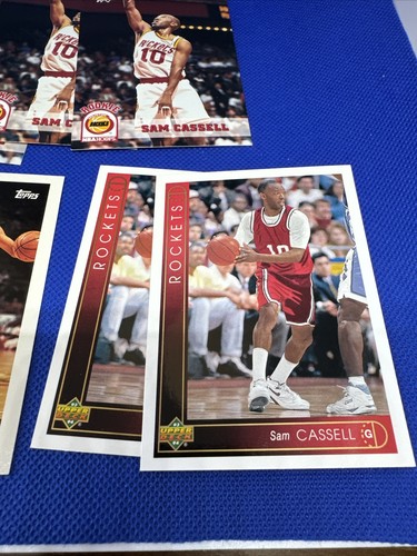 Sam Cassell 7 Karten Lot * 5 Rookies!* Topps NBAHoops Rockets - Bild 5 von 10