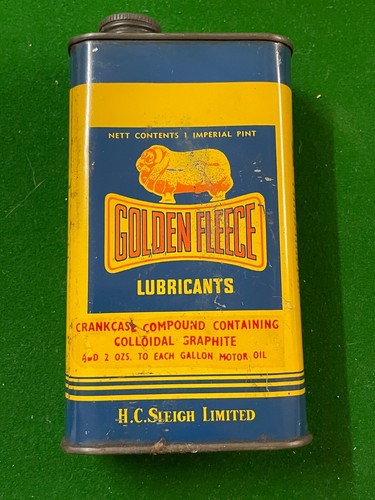 Vellón Dorado CinemaScope 1 pinta Estuche de Manivela Compuesto Motor Aceite Lata