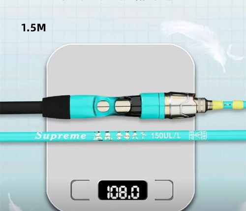 Fishing Rods Carbon Fiber Spinning/casting Ultra Light Rods Pole 1.5M/1.68M/1.8M - Picture 17 of 38