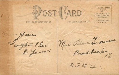 Postal antigua del Día de los Caídos GAR roja blanca azul c 1910 - Imagen 2 de 2