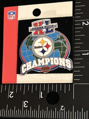 "Pin campeón de los Steelers Super Bowl XL (40) SIN USAR,5"" - Imagen 9 de 10