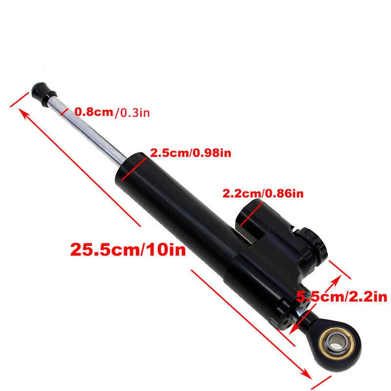Kit de montaje de amortiguador y soporte de dirección CNC para Suzuki GSXS1000 2016-2022 2021 AMBOS Foto 4 de 4