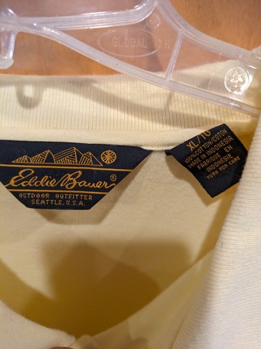 Camisa polo Eddie Bauer para hombre manga larga talla XL - Imagen 3 de 3
