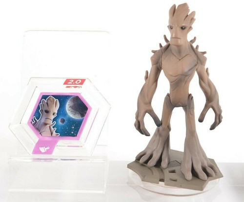 Disney Infinity 2.0 GROOT Marvel Figura Guardianes de la Galaxia y Disco de Poder - Imagen 1 de 6