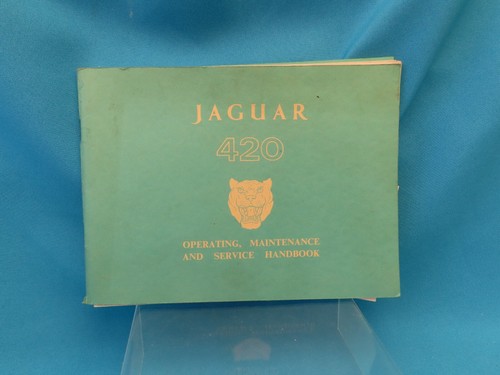 Oldtimer Oldtimer Jaguar 420 Betriebs-, Wartungs- und Servicehandbuch - Bild 1 von 7