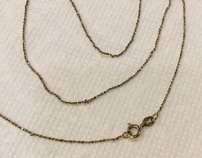 Vintage Danecraft Italy 925 Gold Sterling Silver Necklace 24 Vintage Danecraft Italy 925 Gold Sterling Silver Necklace 24