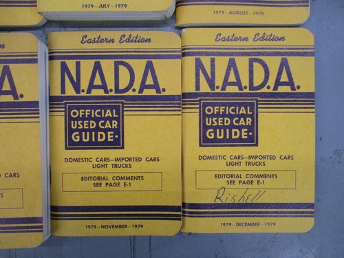 1979 NADA used car price guide book eastern edition N.A.D.A. truck COMPLETE SET - Picture 8 of 8