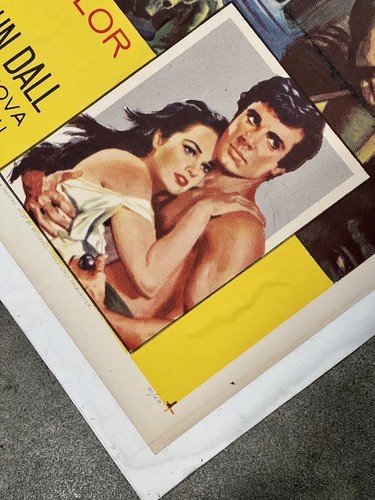 1961  Original ATLANTIS THE LOST CONTINENT GEORGE PAL 1SH Linen RARE - Picture 3 of 6