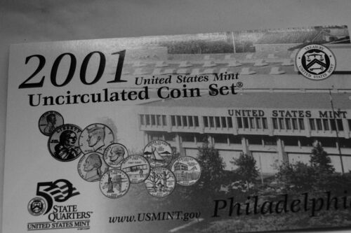 2001 us mint uncirculated coin set. 20 coins in OGP w/2 COA'S - Picture 7 of 12