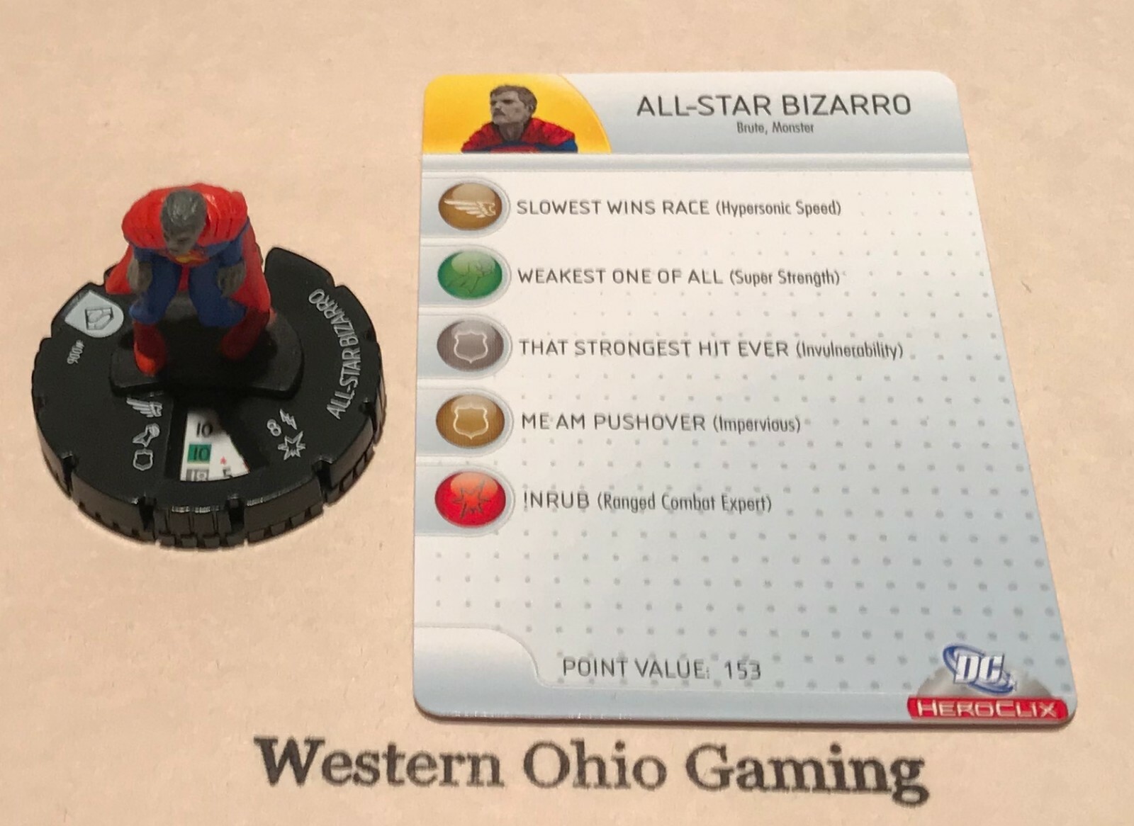 Figurine Heroclix Heat Wave #006 DC Justice League - Occasion Léger Usage - Carte Personnage Incluse - 2007