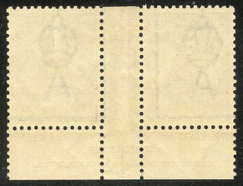 Roo 2/- Acsc 38(1)zc~SG74 DIE 2, 3rd WMK MULLET IMPRINT PAIR MLH. - Bild 2 von 2