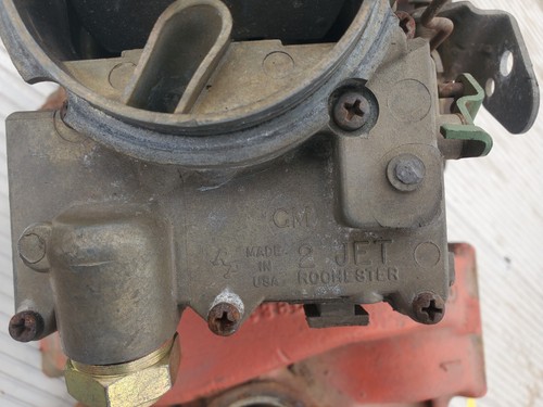 Intake Manifold & Carburetor, 1971 Chevrolet Chevelle 307/350, Casting# 3973467 - Picture 6 of 15