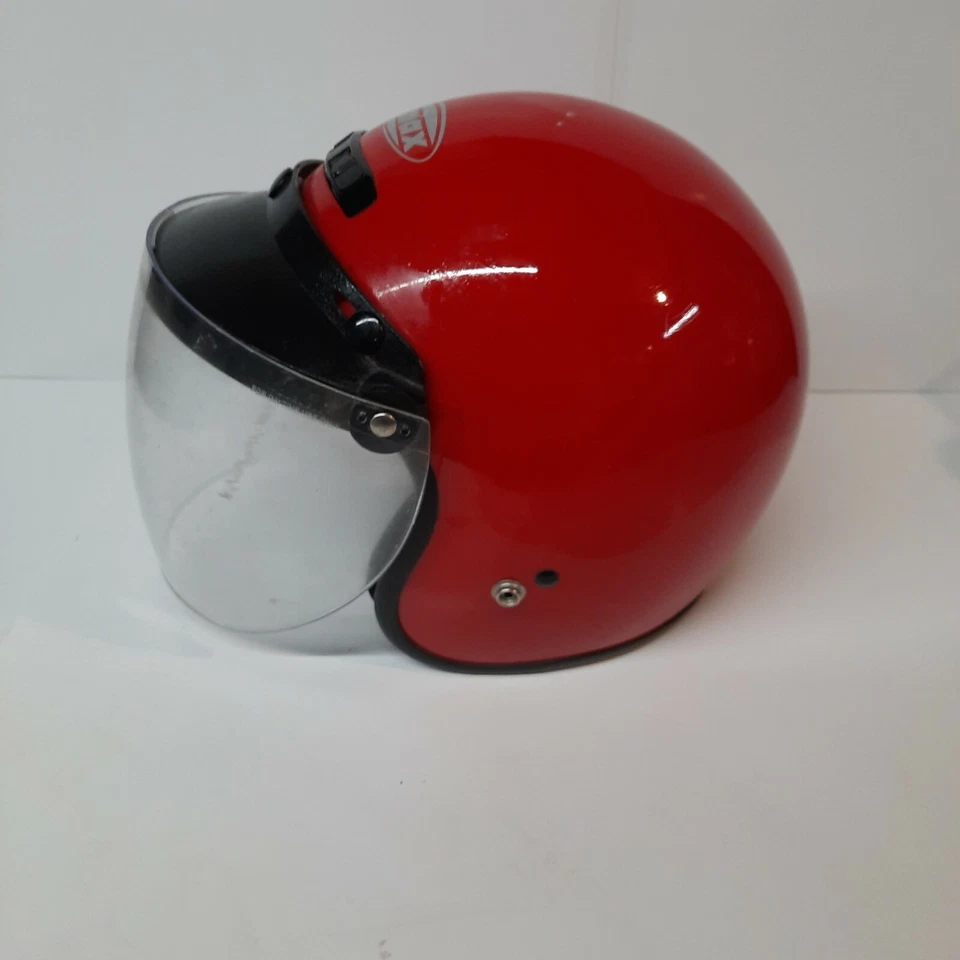 Gmax Dot 2S 头盔卡扣全脸 S 码小号红色 — 第 3/4 张图片
