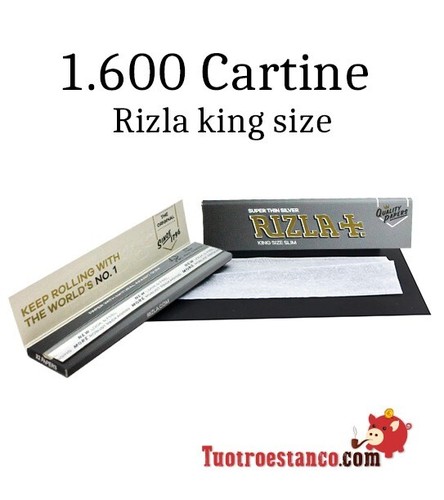 CARTINE RIZLA Argento KING SIZE - 50 libretti - Imagen 2 de 4