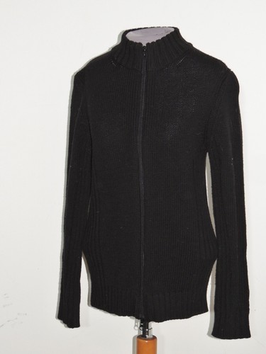 t1 Cullen Heavy Merino Wool Cardigan Sweater  SM - Picture 3 of 8