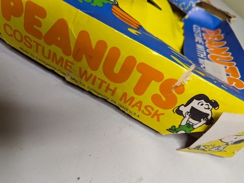 VINTAGE PEANUTS Woodstock SAMMLERSTÜCK HALLOWEEN KOSTÜM 1975 IN OVP - Bild 17 von 18