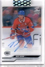 2023-24 Upper Deck Clearcut Hockey Auto #CC-NS Nick Suzuki Canadiens