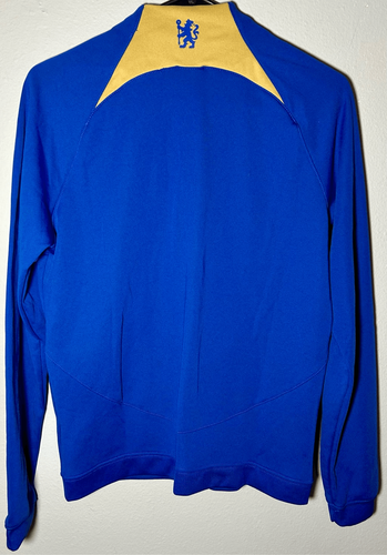 NWT Nike Boys Chelsea EPL Blue Full Zip Slim Fit Pitch Sideline Jacket Sz XL - Picture 9 of 11