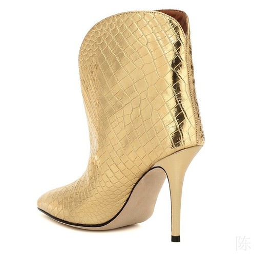 Women's Stilettos High Heel Shoes Pointy toe Ankle Boots Shiny Fashion Runway - Bild 6 von 25