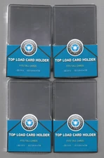 100 TALL TOP LOADS 3x5 TOPLOADERS PLUS 100 TALL SOFT SLEEVES FREE SHIPPING