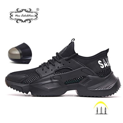 zapatillas de trabajo co Zapatos de seguridad a la moda para hombre zapatillas de trabajo co Zapatos de seguridad a la moda para hombre