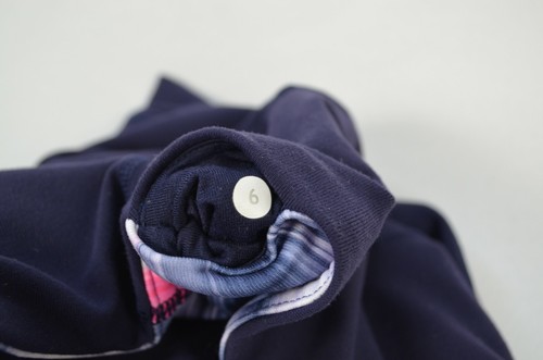 Lululemon Crop Capri Leggings Color Women’s Size 6 Reversible Navy Blue - Picture 5 of 7